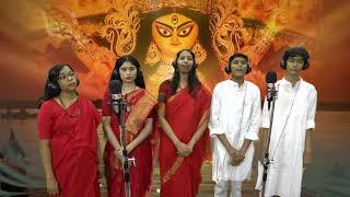 Bengali Poem & Songs by teenagers of Jalvayu Vihar@ JVSKS Noida Sector 21 & 25 Durga Puja'21