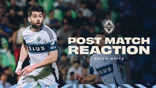 Goalscorer Brian White Post-Victory Reaction ️ | Rayados 2-2 VWFC | Concacaf Champions Cup