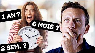 ⏰ Combien de TEMPS D'ARRÊT de travail pour un BURN-OUT ?