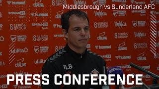 Middlesbrough vs Sunderland AFC | Régis Le Bris' pre-match press conference!