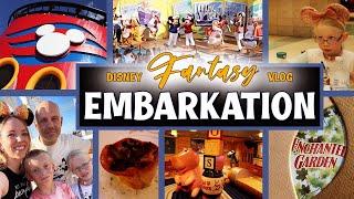 DISNEY FANTASY CRUISE VLOG | EMBARKATION DAY 1