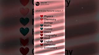 Which is your favourite subject...!!! in comment | #quotes #school #subject #shorts