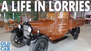 OLD LORRIES at the Grocott Heritage Centre, Shropshire