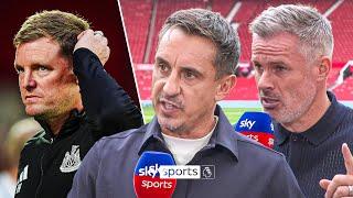 "They've got to be careful they don't lose Eddie Howe" | Carra and Nev discuss Newcastle 