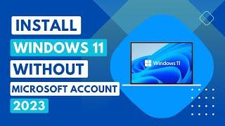 Install Windows 11 without Microsoft account & Internet / 2023 / Explained in Sinhala