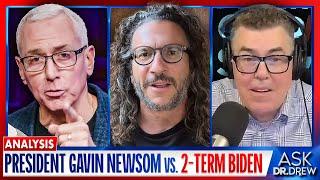 Adam Carolla & Viva Frei: President Gavin Newsom, Better or Worse Than 2-Term Biden? – Ask Dr Drew