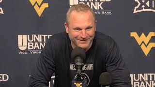 WVU Mens Basketball Darian DeVries Press Conference 3/7/25