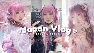  I'M BACK IN JAPAN!   Studio Esperanto, Sanrio Puroland, Kimono Rental, Collab Cafes, New Hair