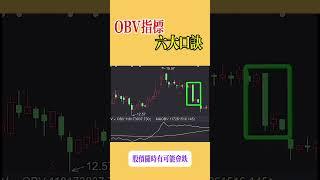 OBV指標如何使用？#股票#股市分析#股市教學#台股#指標