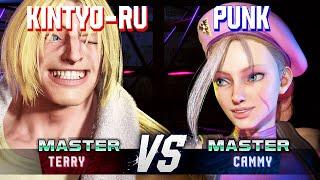 SF6 ▰ KINTYO-RU (Terry) vs PUNK (Cammy) ▰ High Level Gameplay