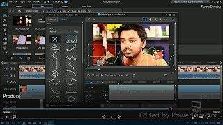 Video Editing Tutorial - Cyberlink PowerDirector on Windows 10 | The Easiest and Best Software