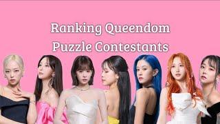 Ranking Queendom Puzzle Contestants!!