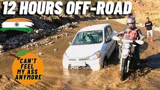 I can't Feel My Ass Anymore! WHAT KIND OF WAY THIS IS? 12 Hours Off-Road / India Motovlog #44