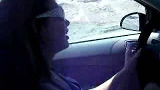 Me n Chelsea Crusin the beach.