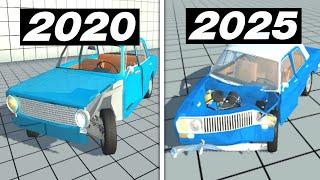 КАК МЕНЯЛСЯ SIMPLE CAR CRASH (2020-2025)