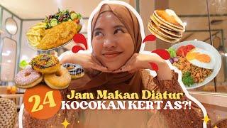 24 JAM MAKAN DIATUR KOCOKAN KERTAS