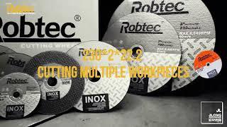 Abrasives Extra-thin Cutting-off Discs ROBTEC 9″x1/12″x7/8″ (230×2.0×22.2) Cutting INOX