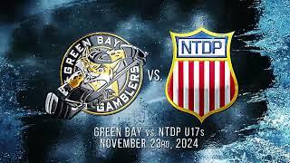 HIGHLIGHTS: USA U17s vs. Green Bay Gamblers (11/23/24)