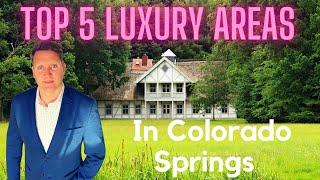 Top Luxury Neighborhoods in Colorado Springs. Starting at the Broadmoor Resort Community.