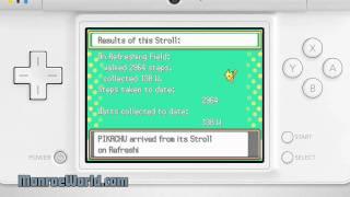 Pokemon HeartGold-SoulSilver (DS) Pokewalker HD Trailer - www.MonroeWorld.com