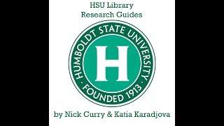 HSU Library Research Guides