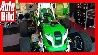 AUTO BILD Quick Shot: Viking V8-Rasenmäher (insane lawn mower)