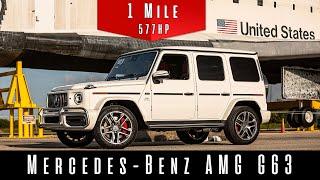 2019 Mercedes-Benz AMG G63 | (Standing Mile Top Speed Test)