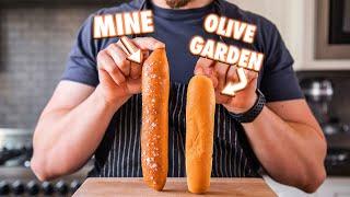 Making Olive Garden Breadsticks At Home | But Better