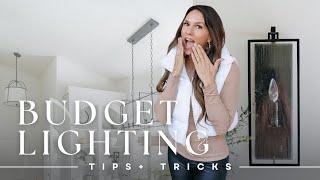 Light Fixtures REVEAL!! I updated the lighting in our entire house on a BUDGET...