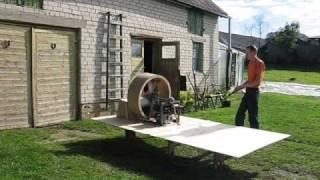 hovercraft engine test