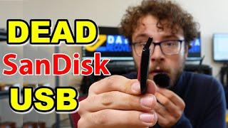 How to Recover Data from a Dead SanDisk USB Flash Drive