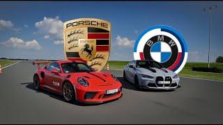 Porsche GT3 RS VS BMW M4 CSL - DRAG RACE by Black Glass