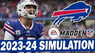 Bills 2023-24 Season Simulation (Madden)