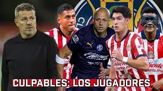 Los jugadores SON LOS CULPABLES del mal paso de Chivas | noticias chivas