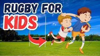 Rugby Skills Training for Kids: Players aged 10 years old! Follow Along Training!