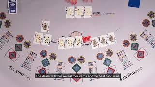 CasinoEuro - The Basics Of Three Card Poker