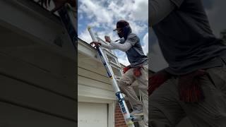 Sterling  The Claims Destroyer shows how to access a roof like a pro—smooth, safe, & sharp!