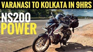 4 STATES IN 9 hours on NS200 | VARANASI to KOLKATA, Solo | Hyderabad to Kolkata EP 4| [PSR]