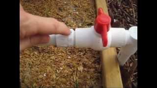 Mittleider Garden: Automatic Watering, No Drip Irrigation, Soaker Hose, Sprinklers