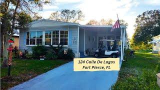 (For Sale $61.7K)  124 Calle De Lagos, Florida Mobile Home.  Four Star, 11/30/23