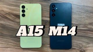 Samsung Galaxy A15 vs Samsung Galaxy M14