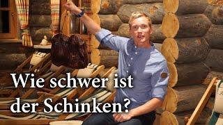 Wir schwer ist der Schwarzwälder Schinken?