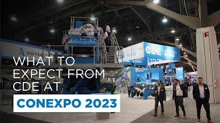 CDE Group at CONEXPO-CON/AGG 2023 - What to Expect!