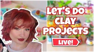 painting air dry-clay projects & chat | LIVE |