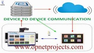 DEVICE TO DEVICE COMMUNICATION OPNET SIMULATION