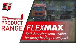 FAYMONVILLE FlexMAX - Self-Steering semi-trailer for heavy haulage transport