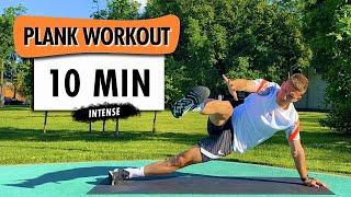 10 Min Plank Workout For Football Players | Abs & Core Strength