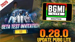 OMG | Pubg Mobile Lite 0.28.0 Update Here | Varenga Map 2.0 | Pubg Lite 2.0/Bgmi Lite Coming 2025