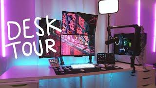 My Gaming Desk Tour | clean + simple creative space