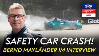 Aston Martin Safety Car verunfallt in der Parabolica – Unerklärlicher Crash vor F1 GP in Monza! 